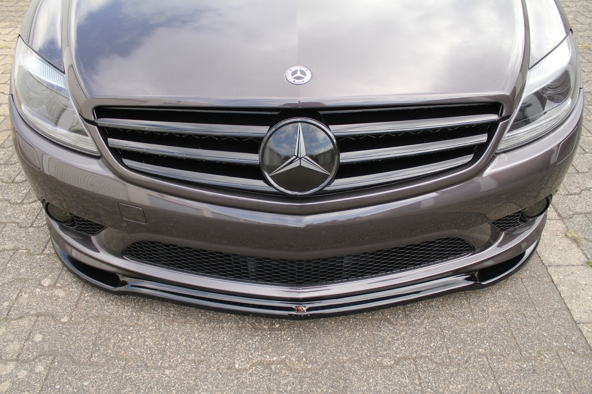 FRONT SPLITTER MERCEDES CL 500 C216 AMGLINE