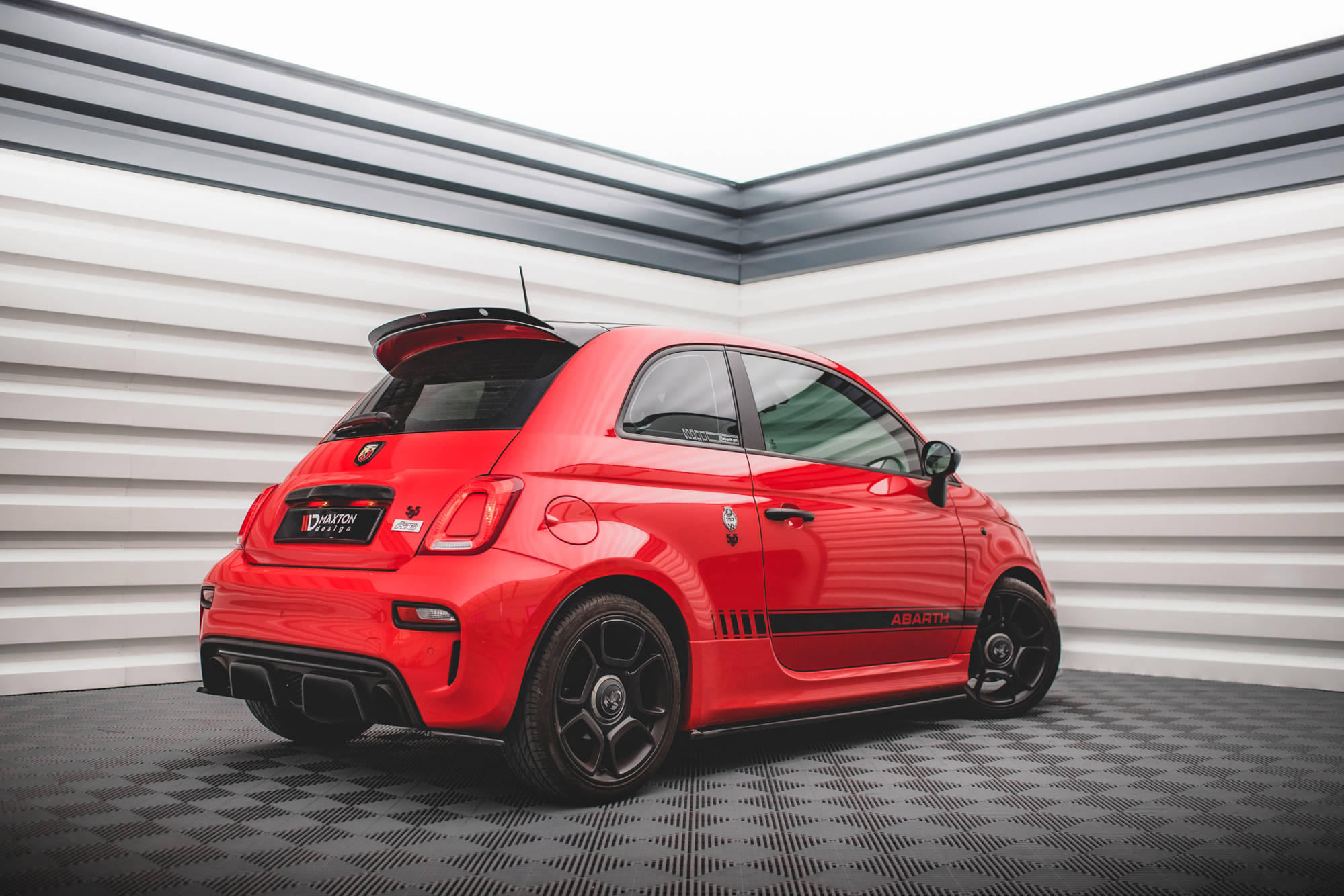 SIDE SKIRTS DIFFUSERS FIAT 500 ABARTH MK1 FACELIFT