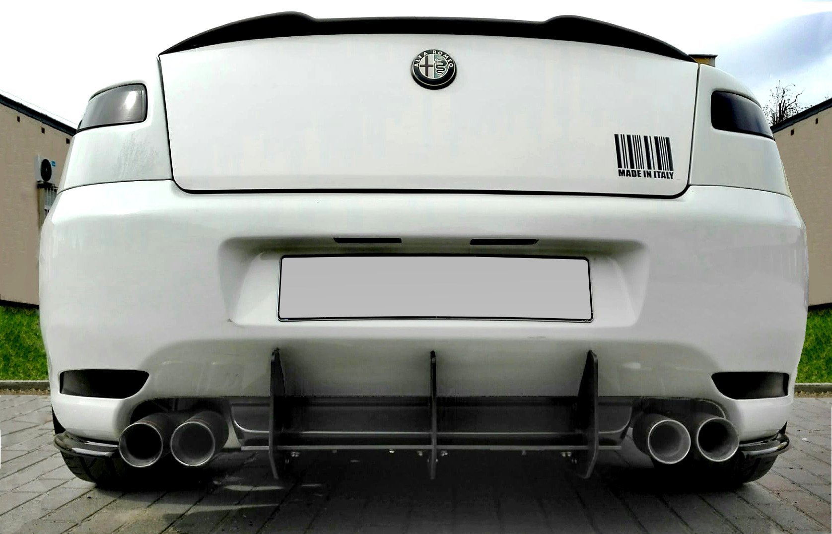 REAR DIFFUSER ALFA ROMEO GT