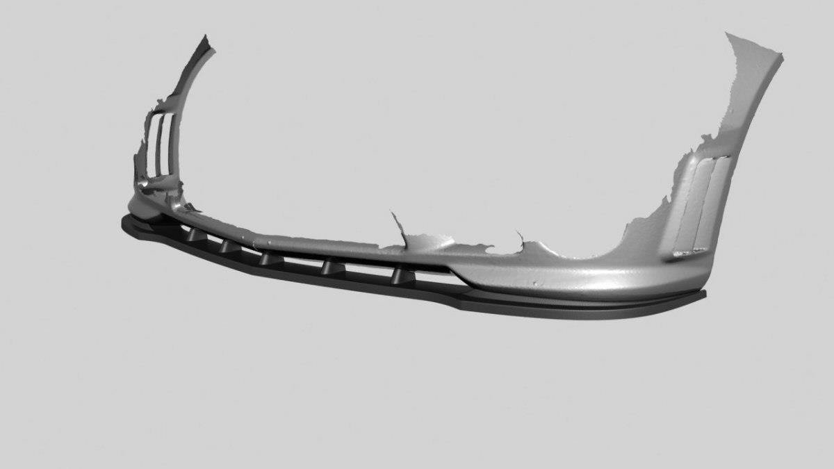 FRONT SPLITTER Mercedes-Benz C63 AMG Sedan / Estate W204 / S204