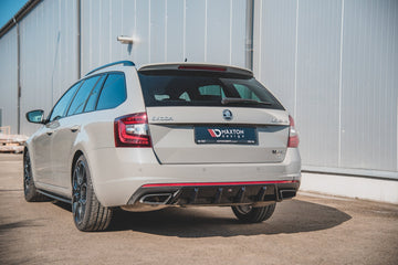 Rear Valance V.1 Skoda Octavia RS Mk3 / Mk3 FL Hatchback / Estate - 0