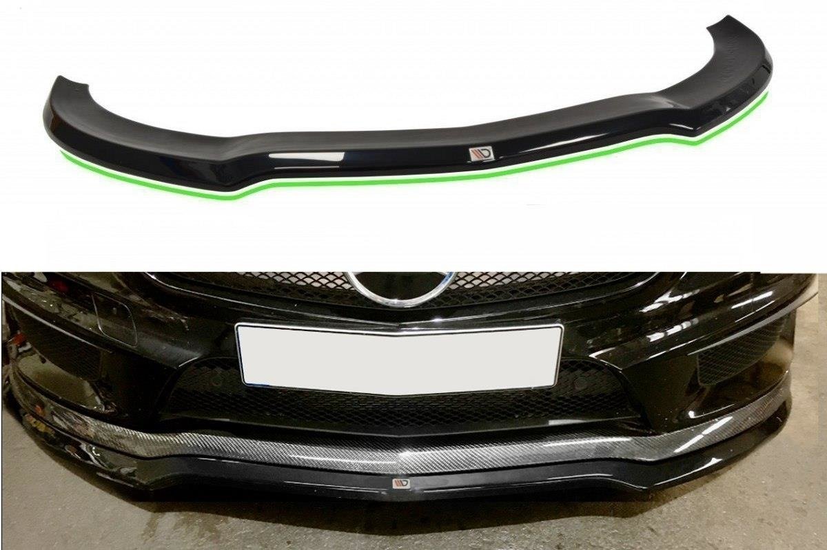 FRONT SPLITTER v.1 MERCEDES CLA 45 AMG C117 (PREFACE)