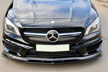 FRONT SPLITTER v.2 MERCEDES CLA 45 AMG C117 (PREFACE) - 0