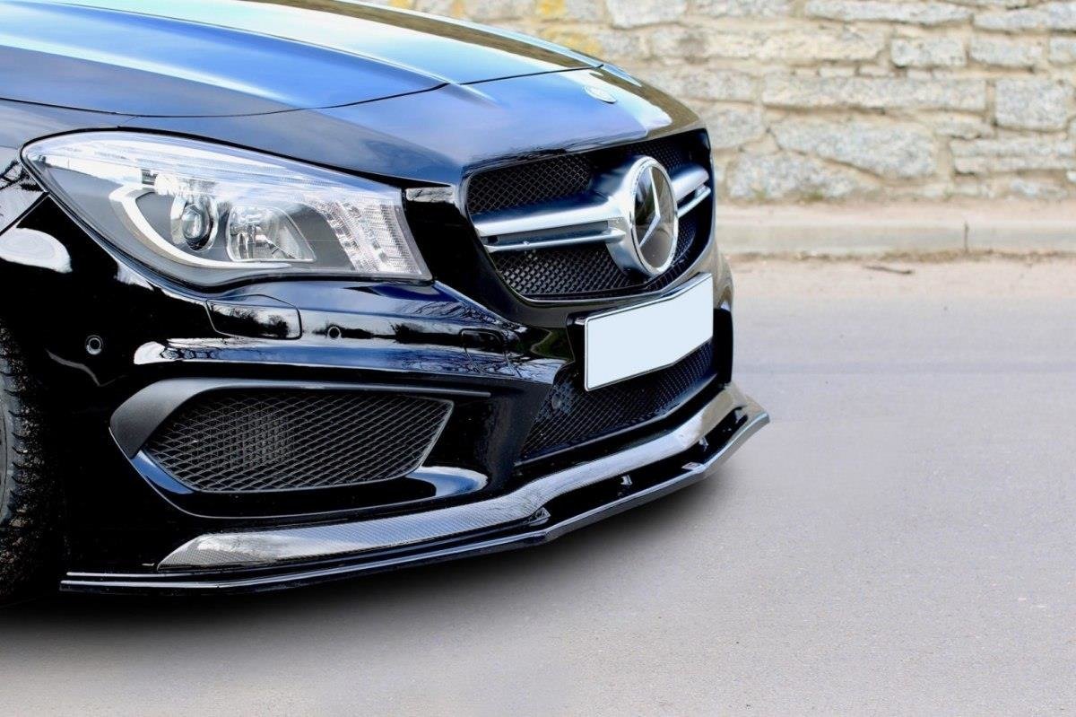 FRONT SPLITTER v.2 MERCEDES CLA 45 AMG C117 (PREFACE)