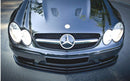 FRONT SPLITTER MERCEDES CLK W209 BLACK (SL BLACK SERIES LOOK)-3