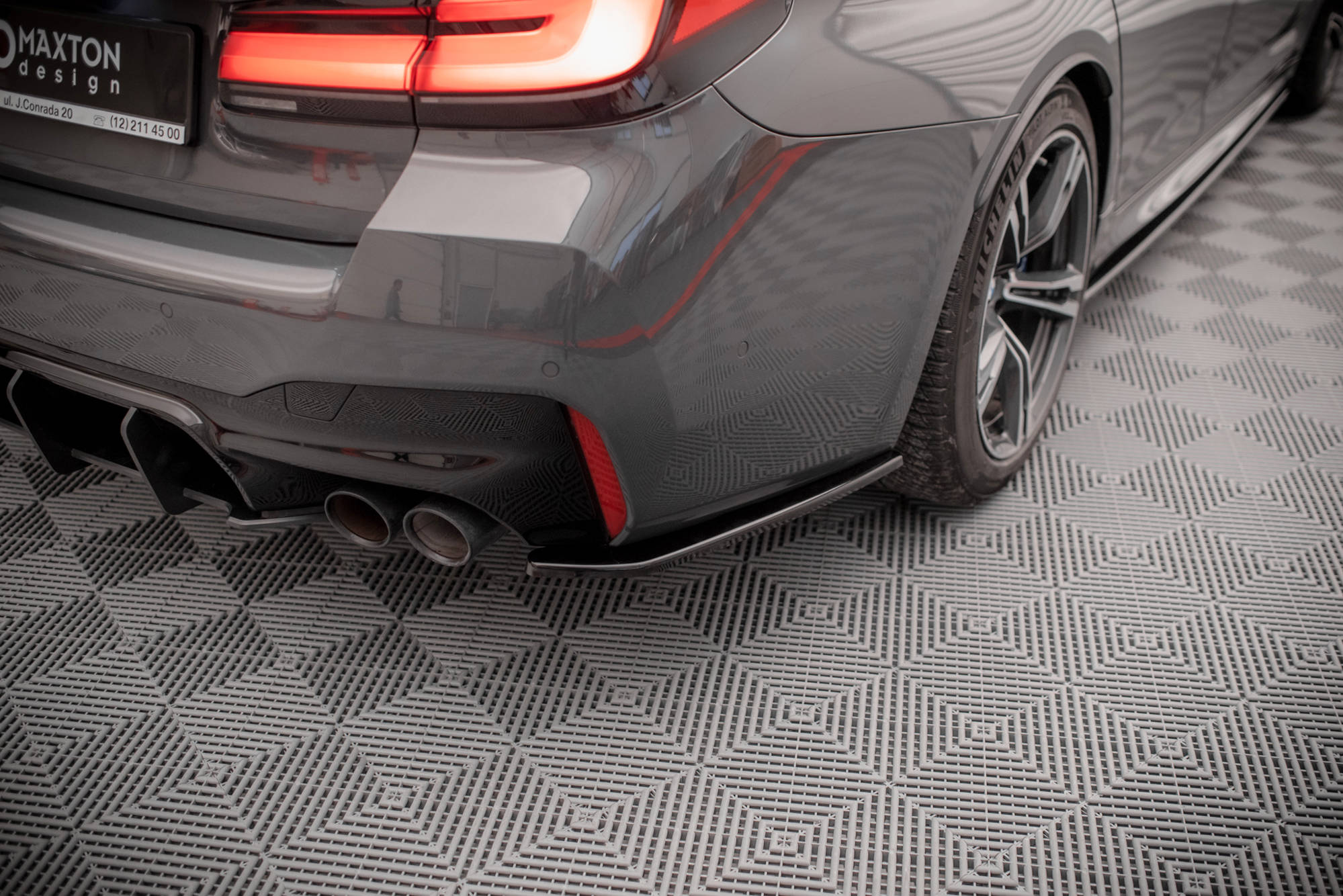 REAR SIDE SPLITTERS BMW M5 F90