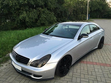 FRONT SPLITTER MERCEDES CLS C219 STANDARD BUMPER - 0