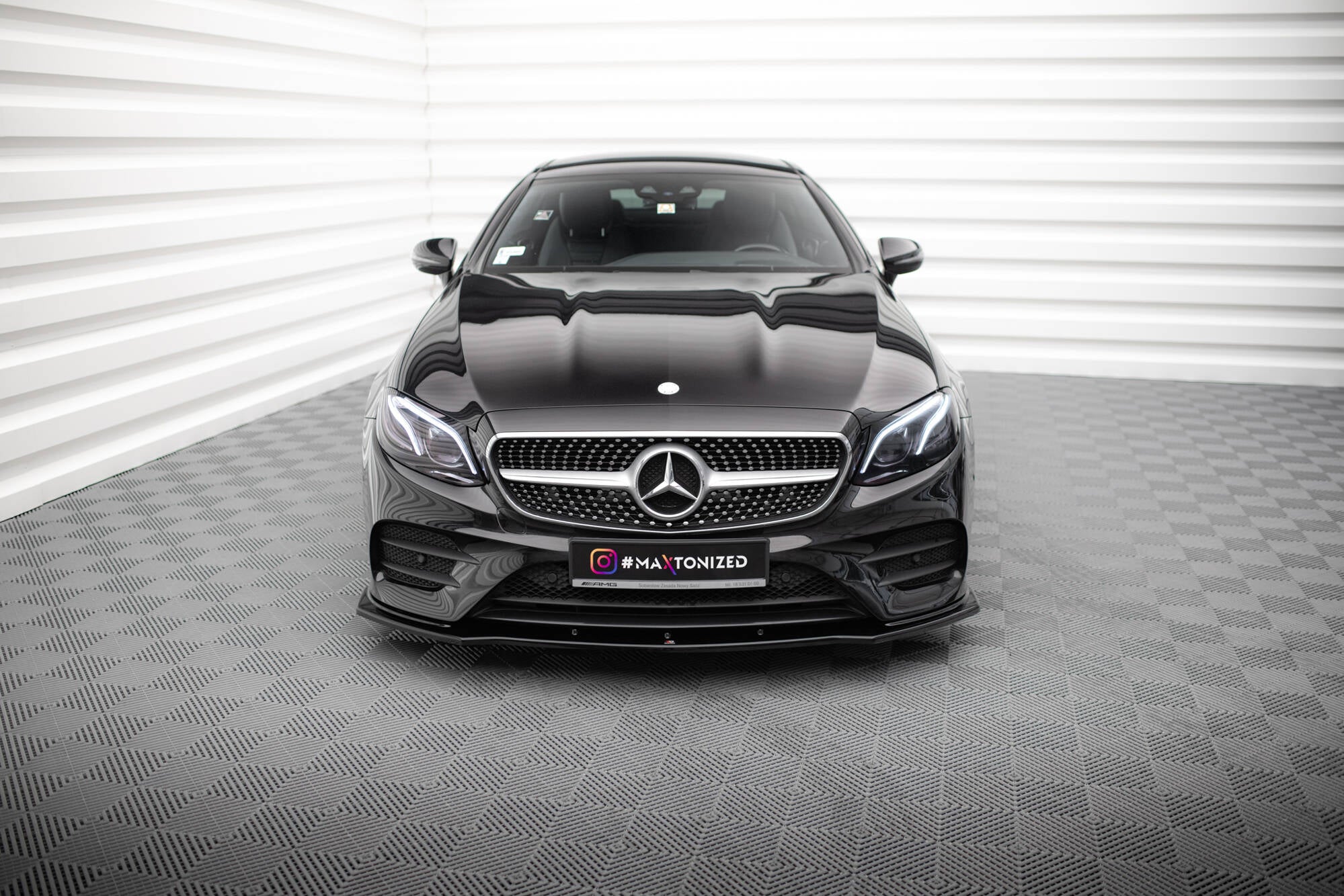 Front Splitter V.1 Mercedes-Benz E-Class W213 Coupe (C238) / Cabriolet (A238) AMG-Line / 53 AMG