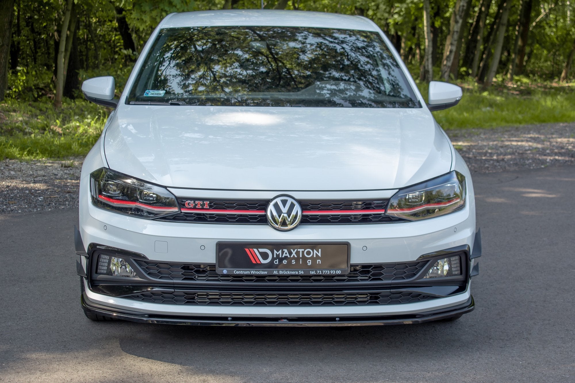 FRONT SPLITTER V.1 Volkswagen Polo GTI / R-line Mk6