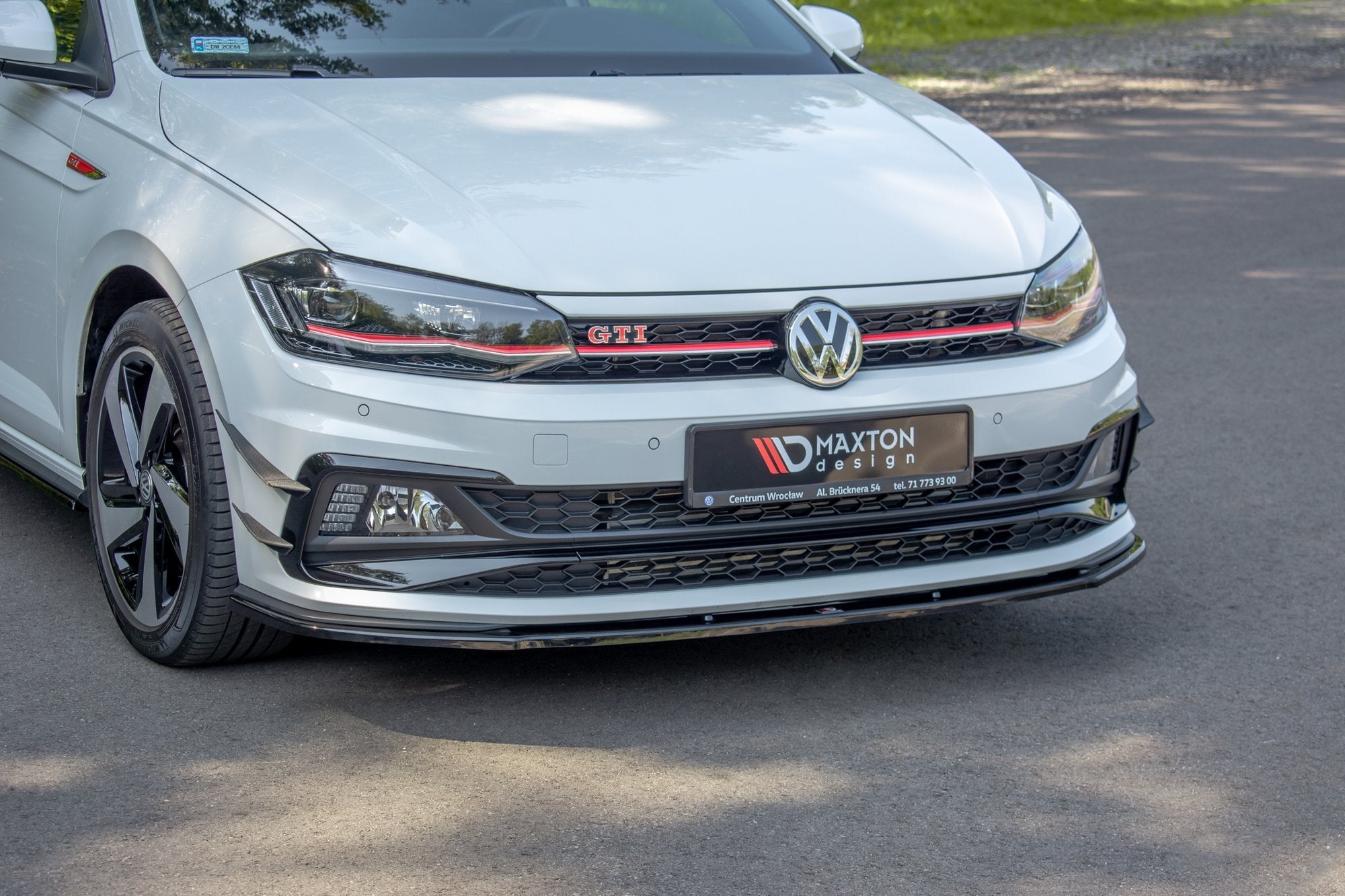 FRONT SPLITTER V.1 Volkswagen Polo GTI / R-line Mk6