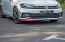 FRONT SPLITTER V.2 VW POLO MK6 GTI-3