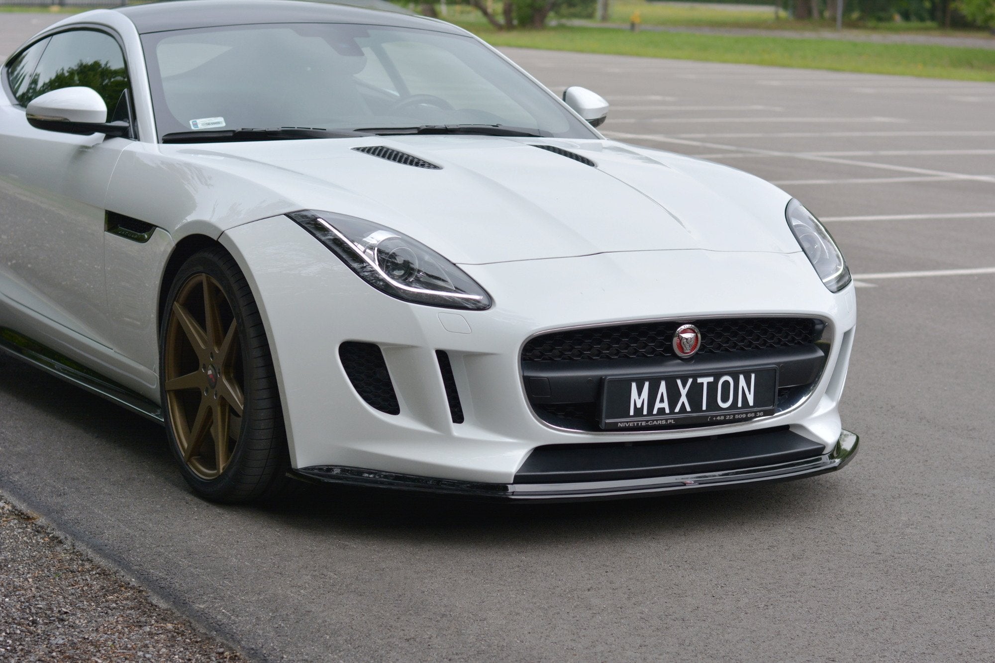 FRONT SPLITTER V.1 JAGUAR F-TYPE