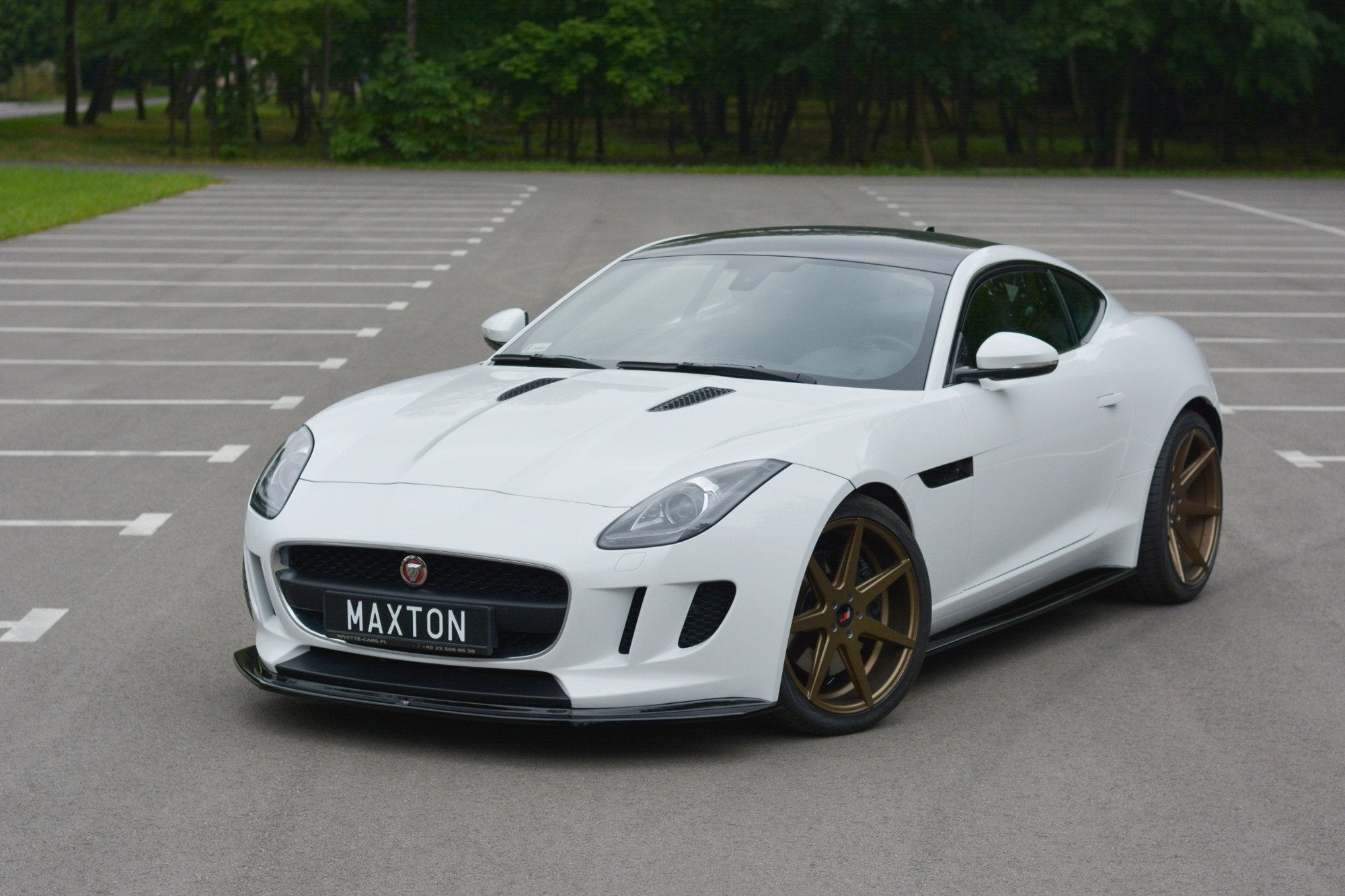 FRONT SPLITTER V.1 JAGUAR F-TYPE