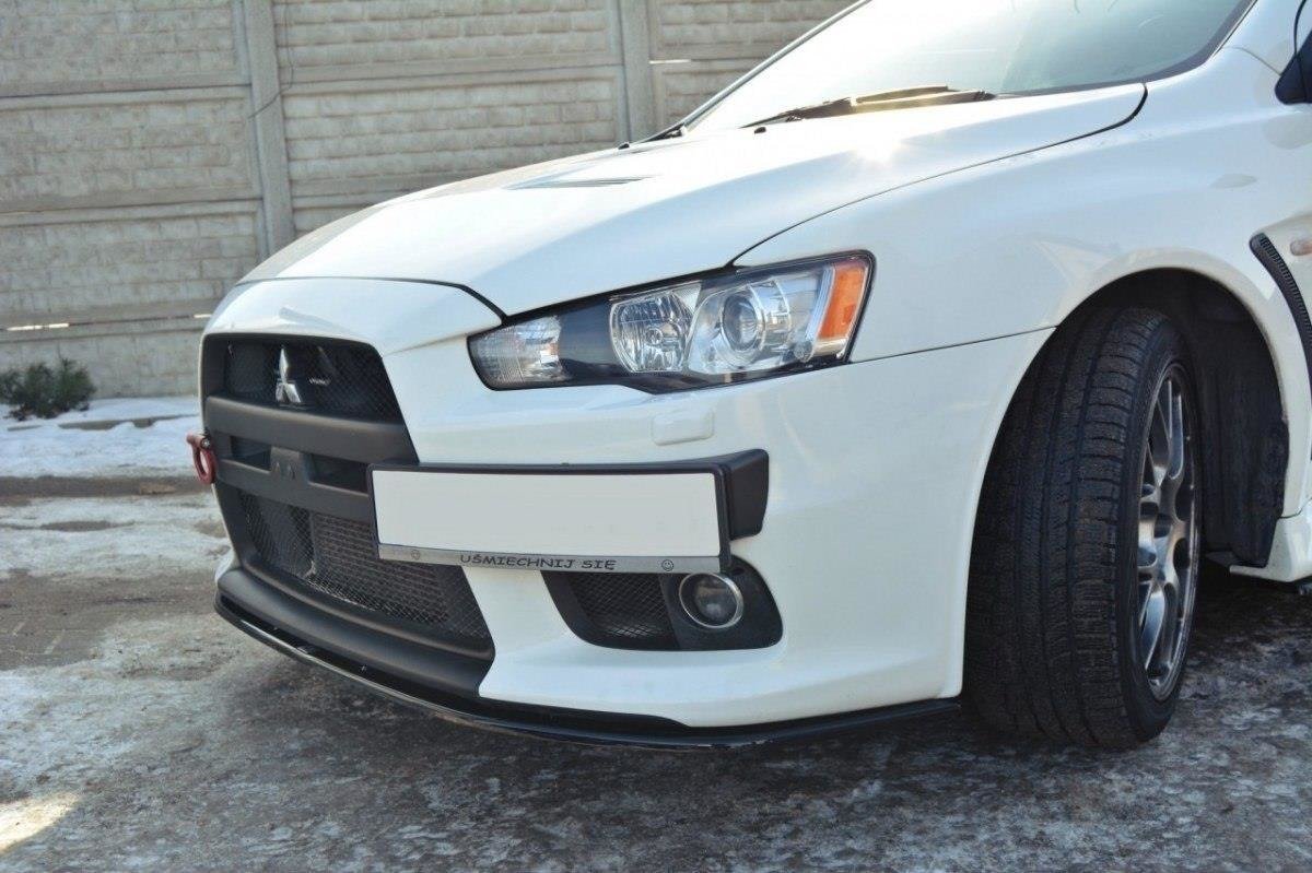 FRONT SPLITTER V.2 Mitsubishi Lancer Evo X