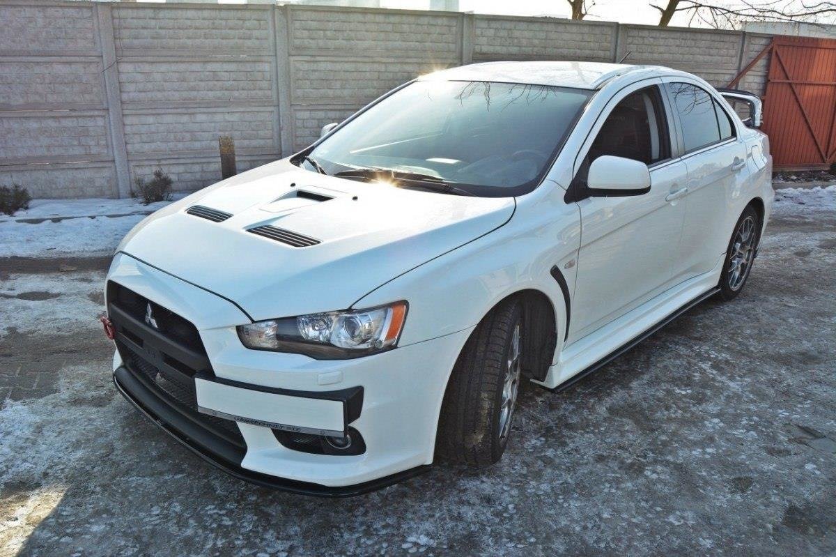 FRONT SPLITTER V.2 Mitsubishi Lancer Evo X