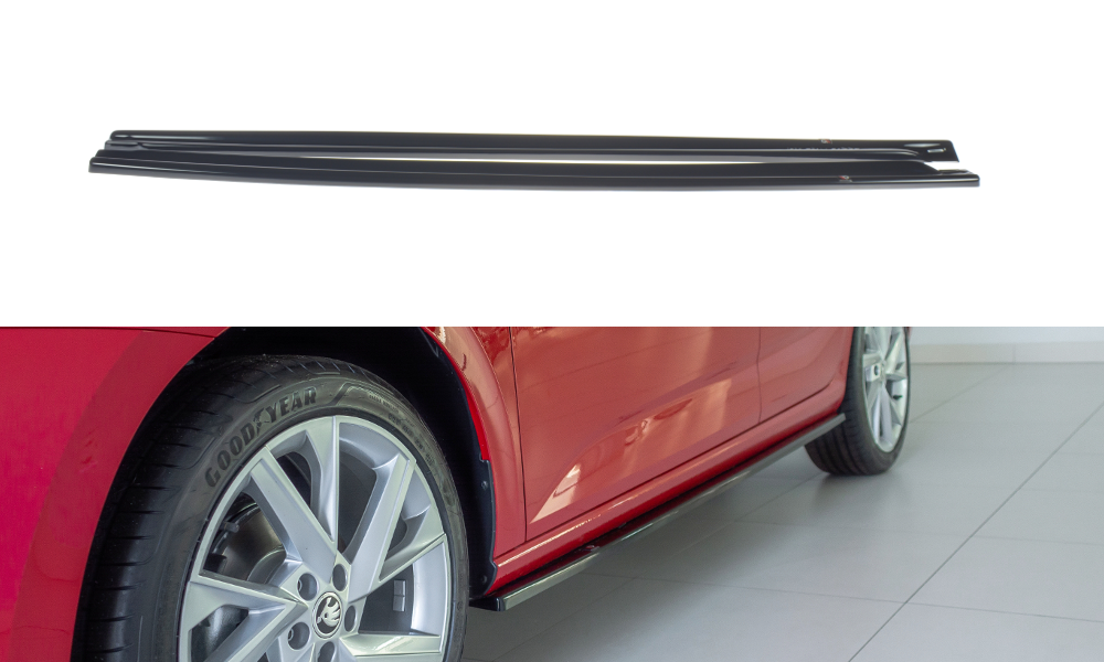 Side Skirts Diffusers Skoda Scala