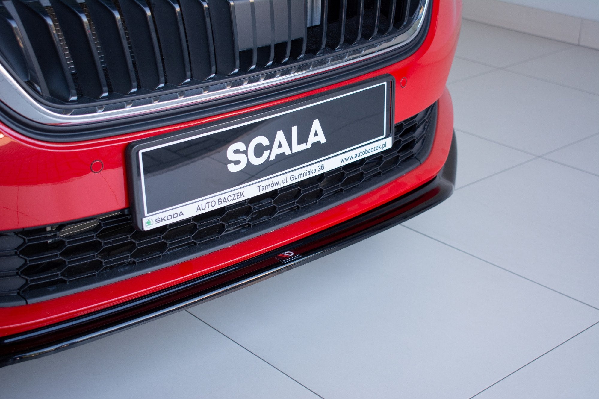 Front Splitter V.3 Skoda Scala