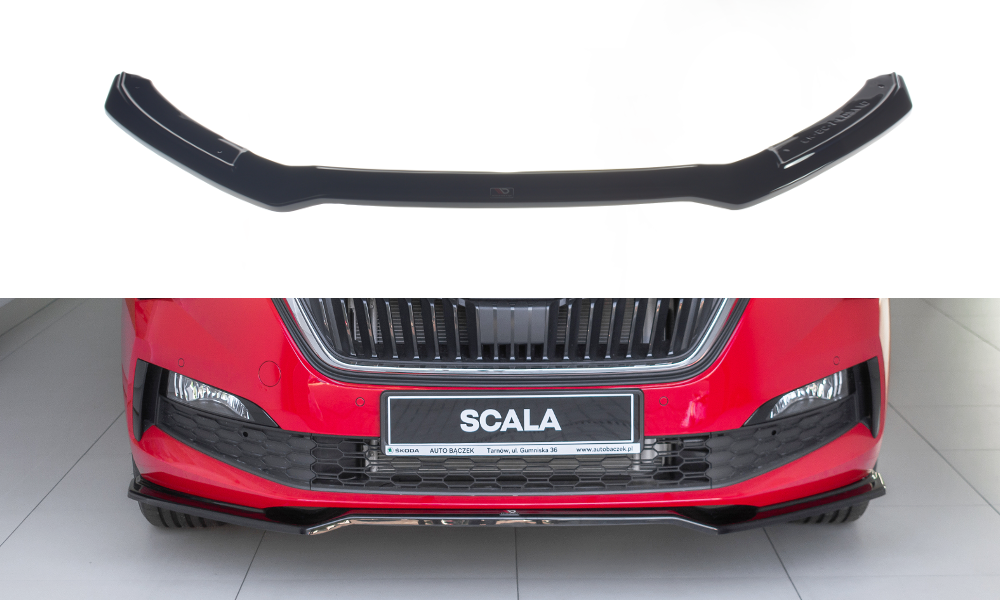 Front Splitter V.2 Skoda Scala 