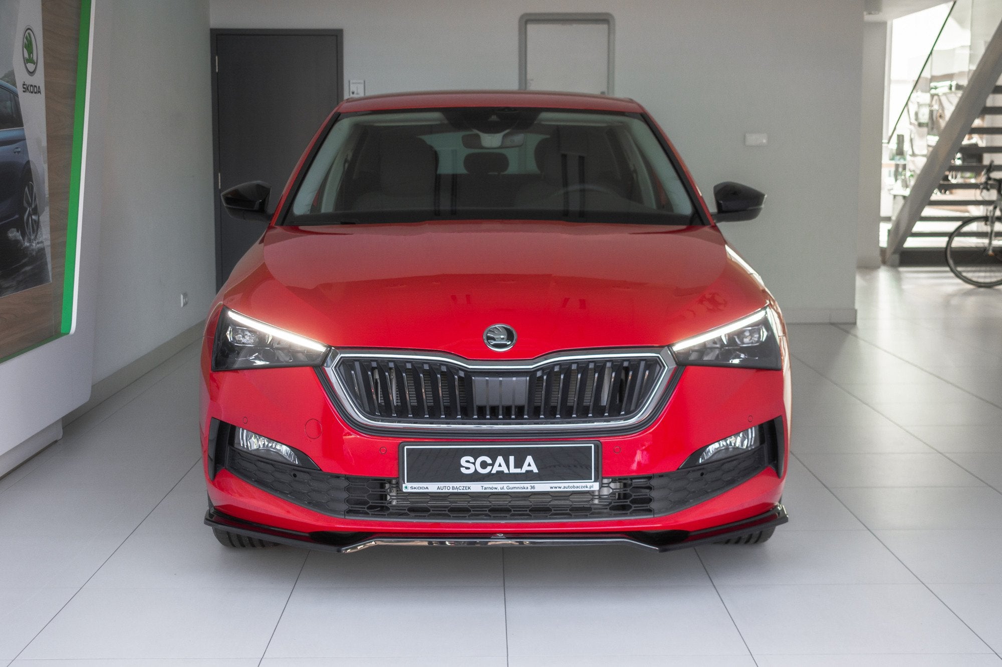 Front Splitter V.2 Skoda Scala