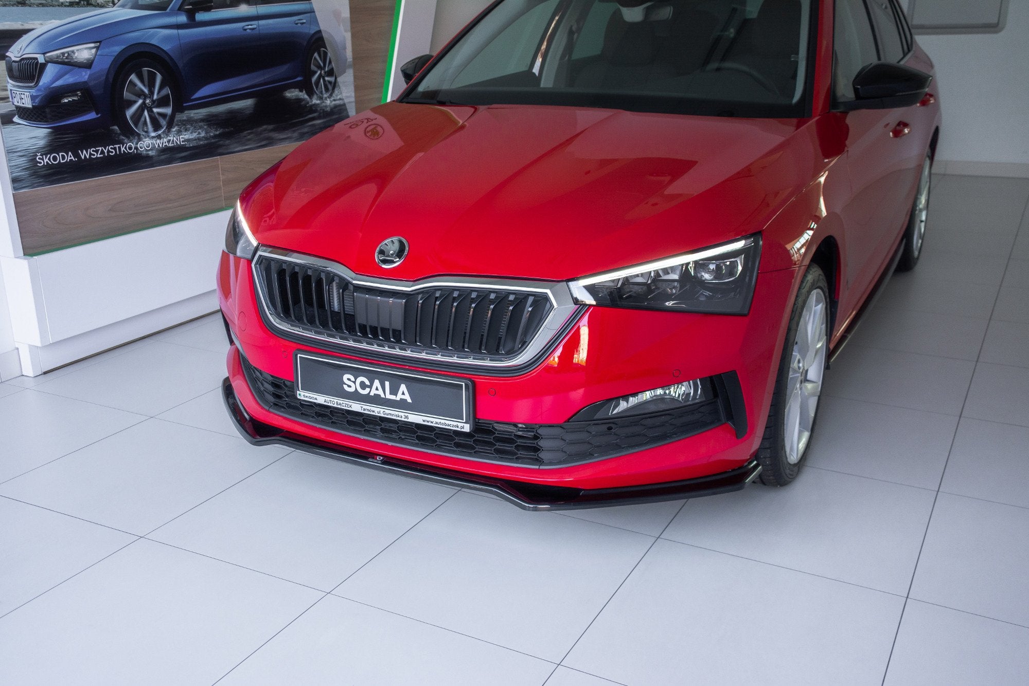 Front Splitter V.2 Skoda Scala