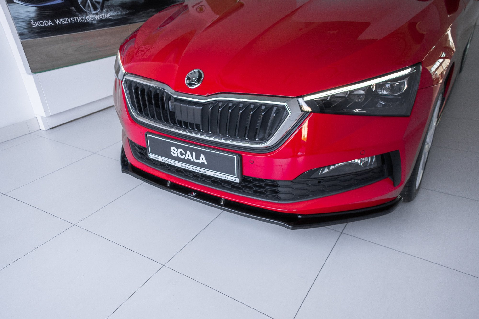 Front Splitter V.1 Skoda Scala