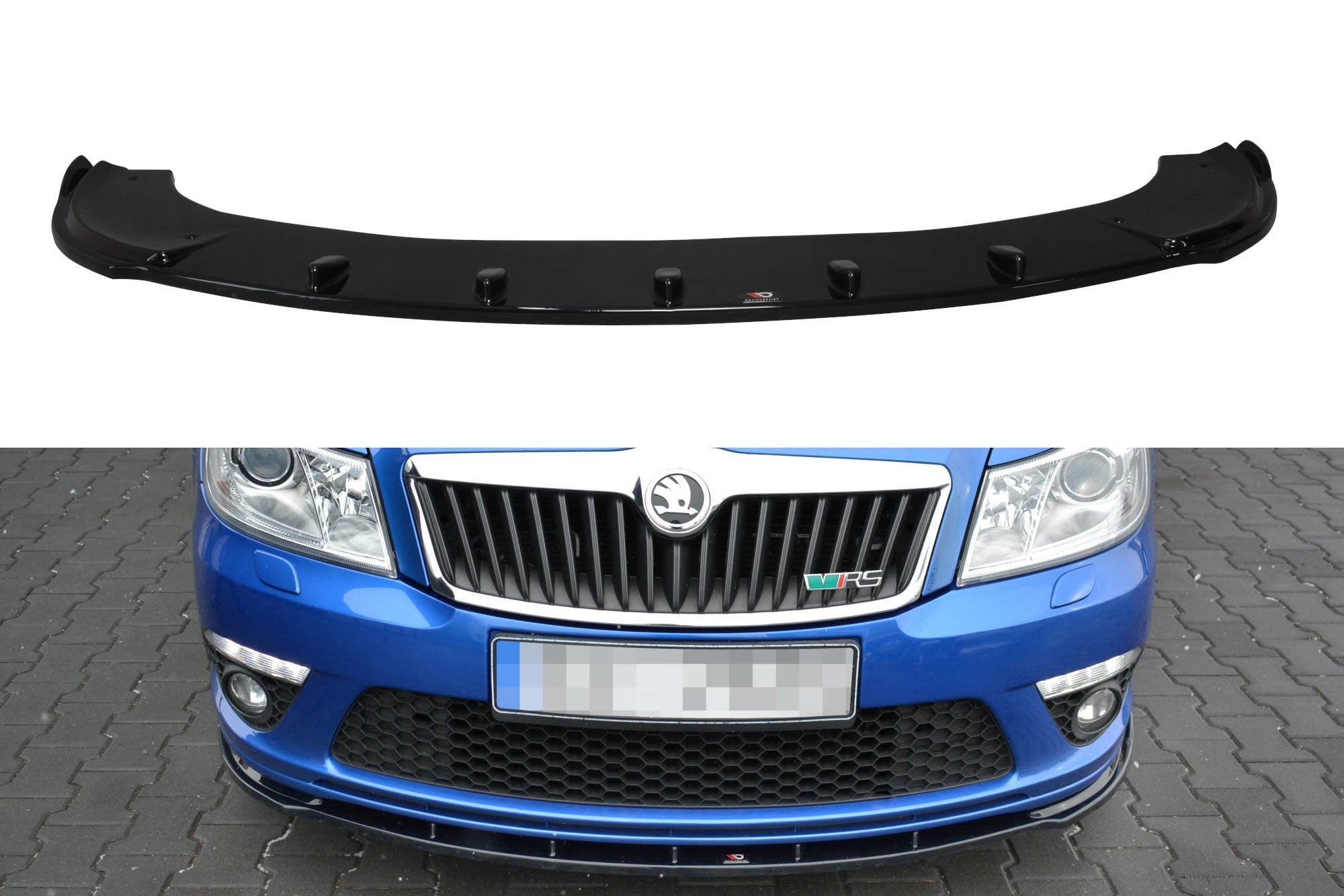 Front Splitter V.1 Skoda Octavia RS Mk2 FL