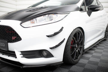 Front Bumper Wings (Canards) Ford Fiesta 7 ST Facelift - 0