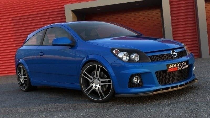 FRONT SPLITTER OPEL ASTRA H (FOR OPC / VXR)