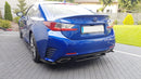 Rear Splitter (WITHOUT VERTICAL BARS) Lexus Rc