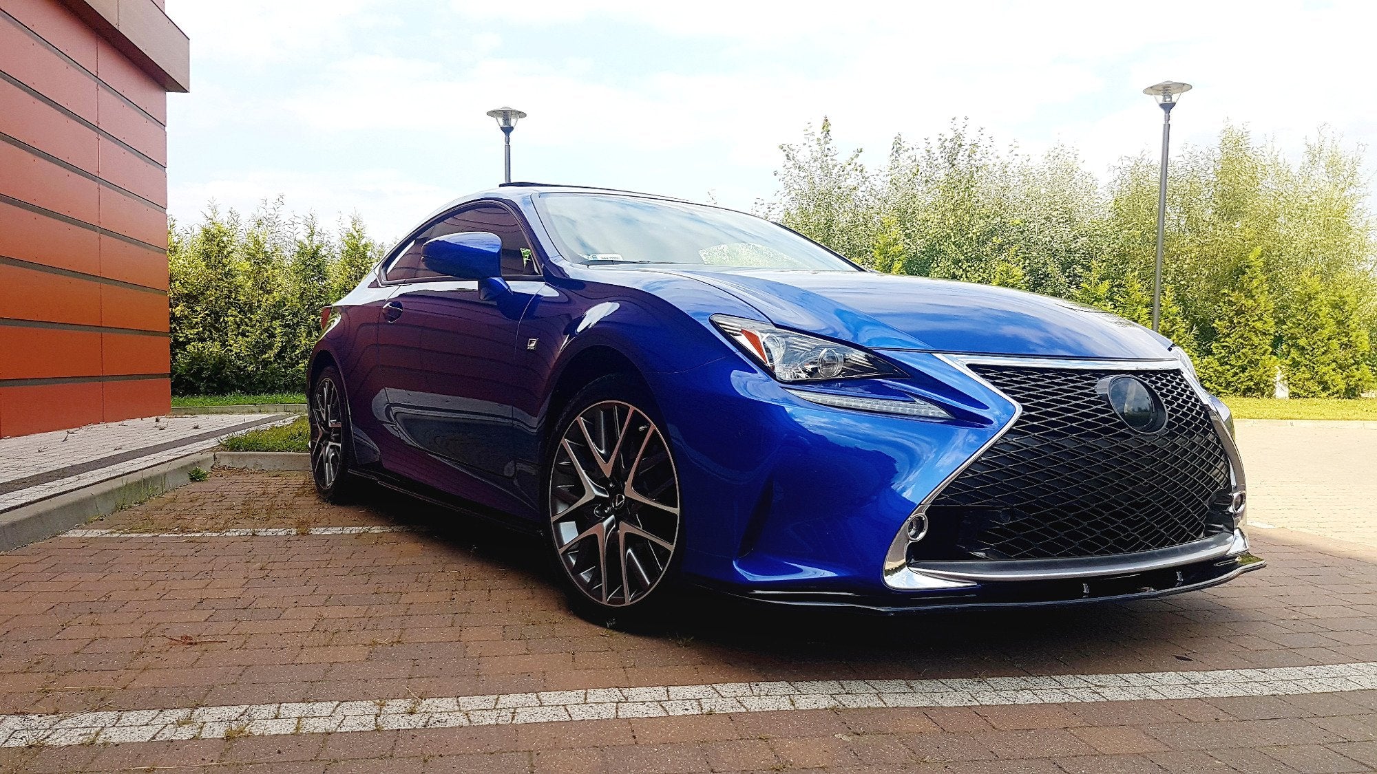 FRONT SPLITTER V.2 Lexus Rc