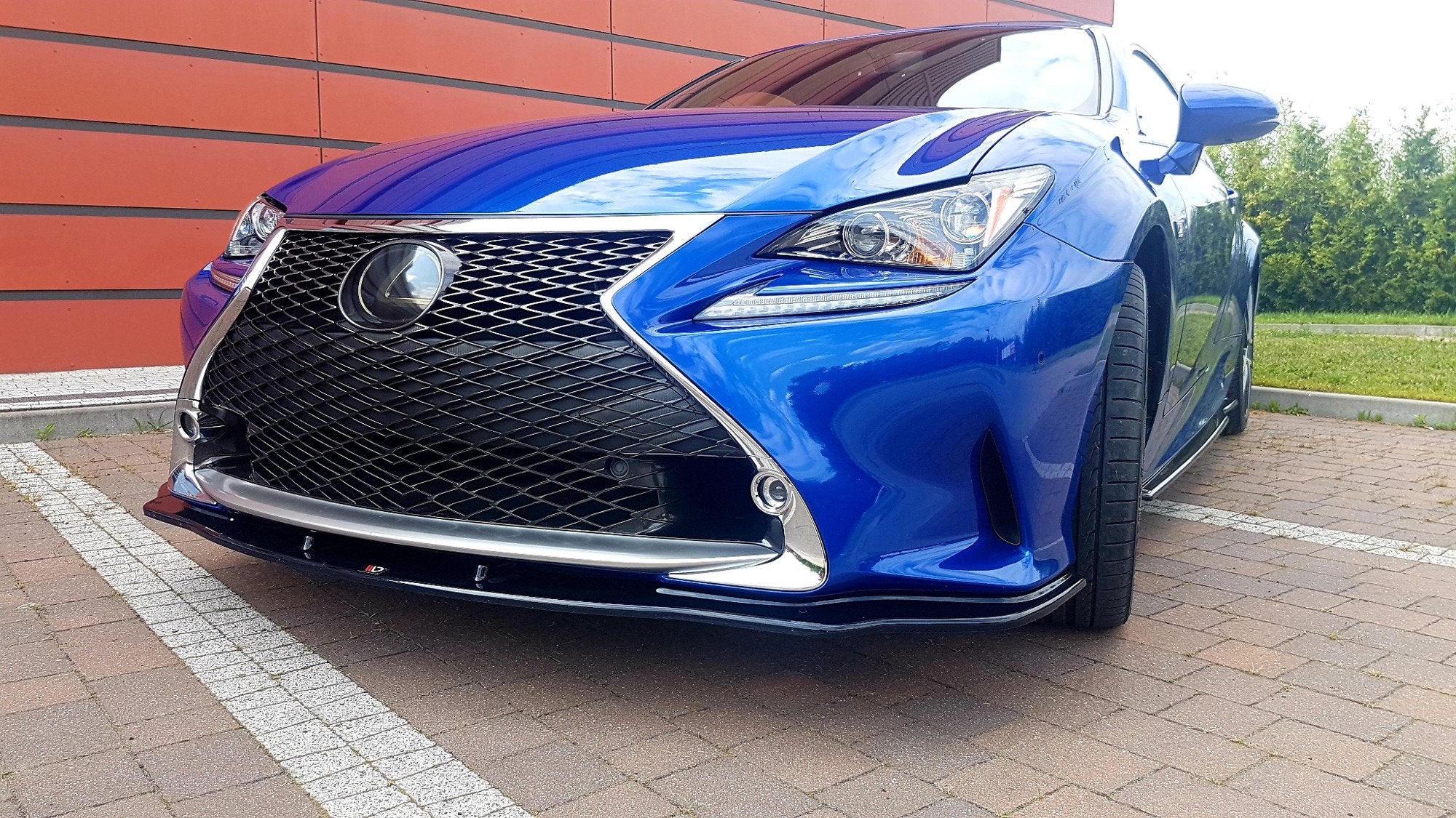 FRONT SPLITTER V.2 Lexus Rc