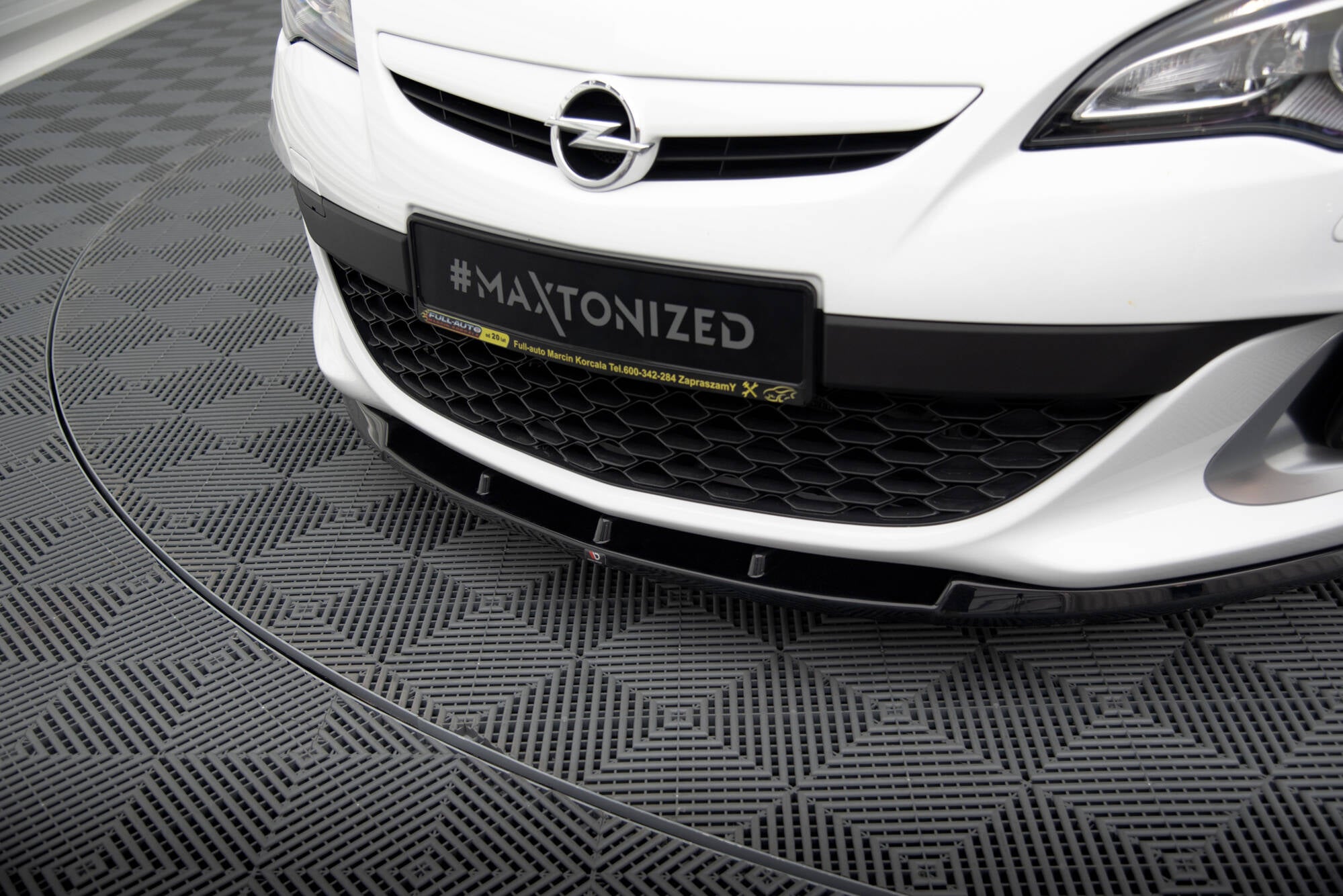 FRONT SPLITTER OPEL ASTRA J OPC / VXR NURBURG