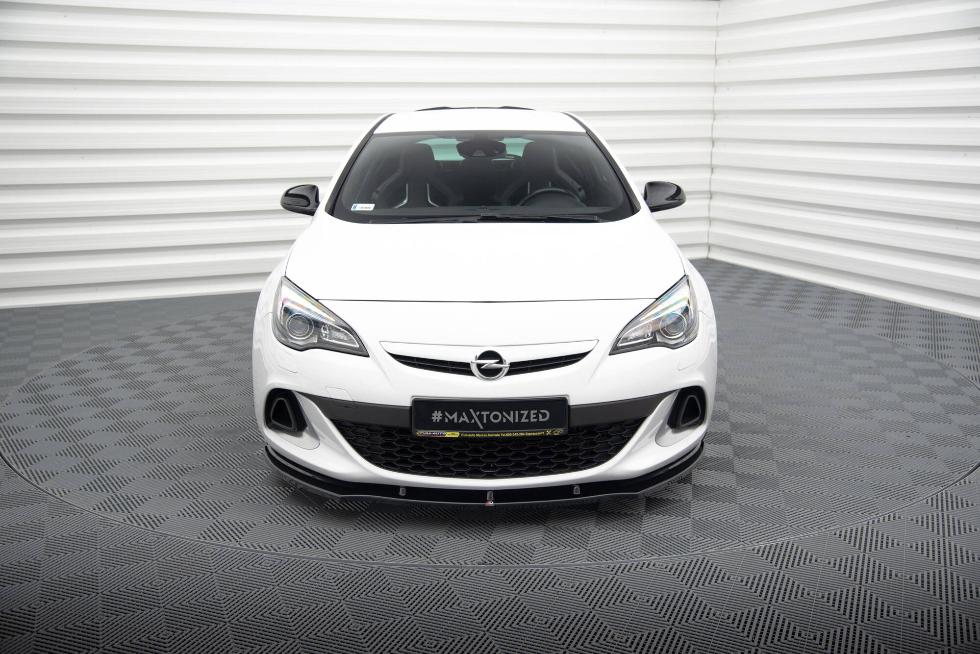 FRONT SPLITTER OPEL ASTRA J OPC / VXR v.1