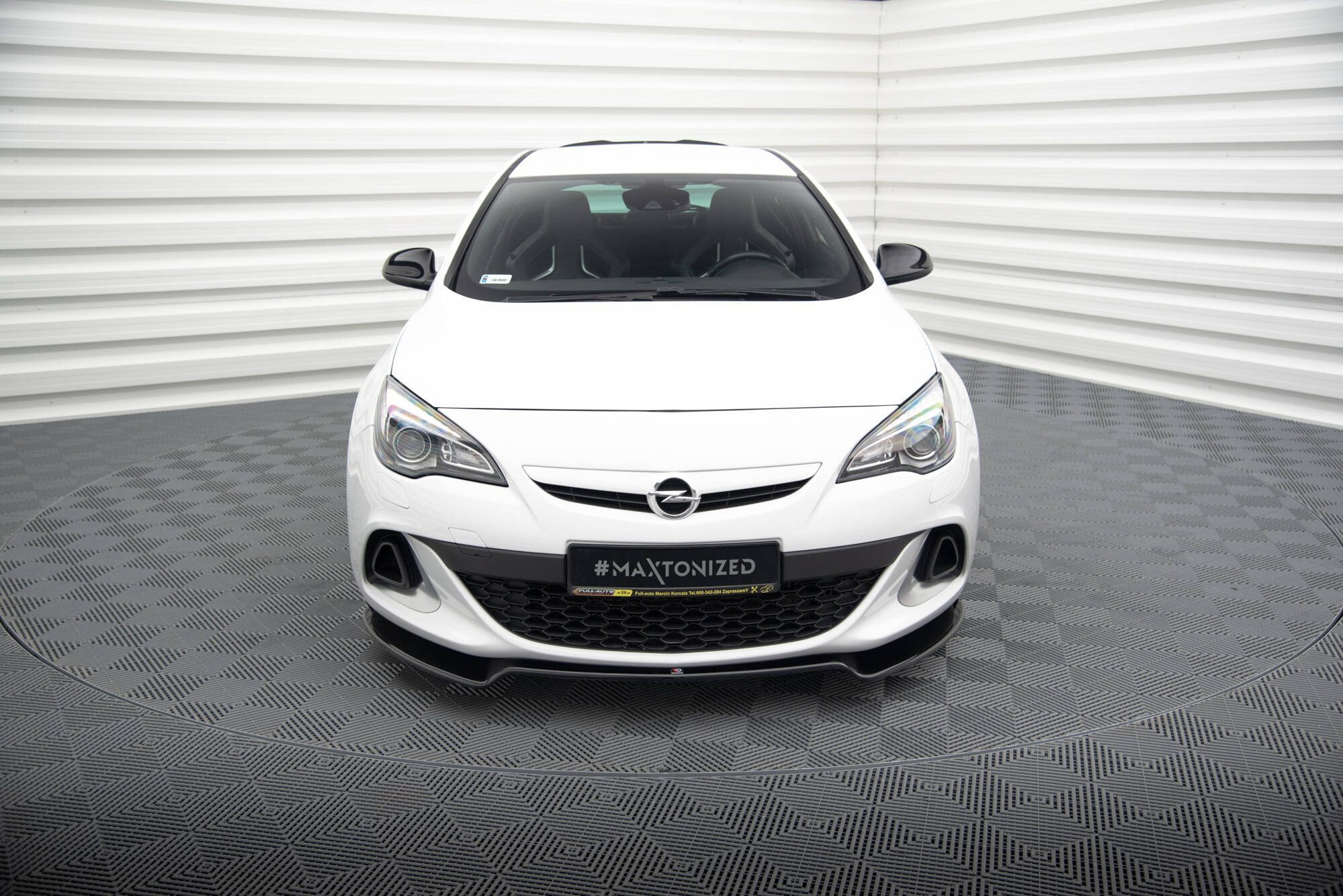 FRONT SPLITTER OPEL ASTRA J OPC / VXR v.2