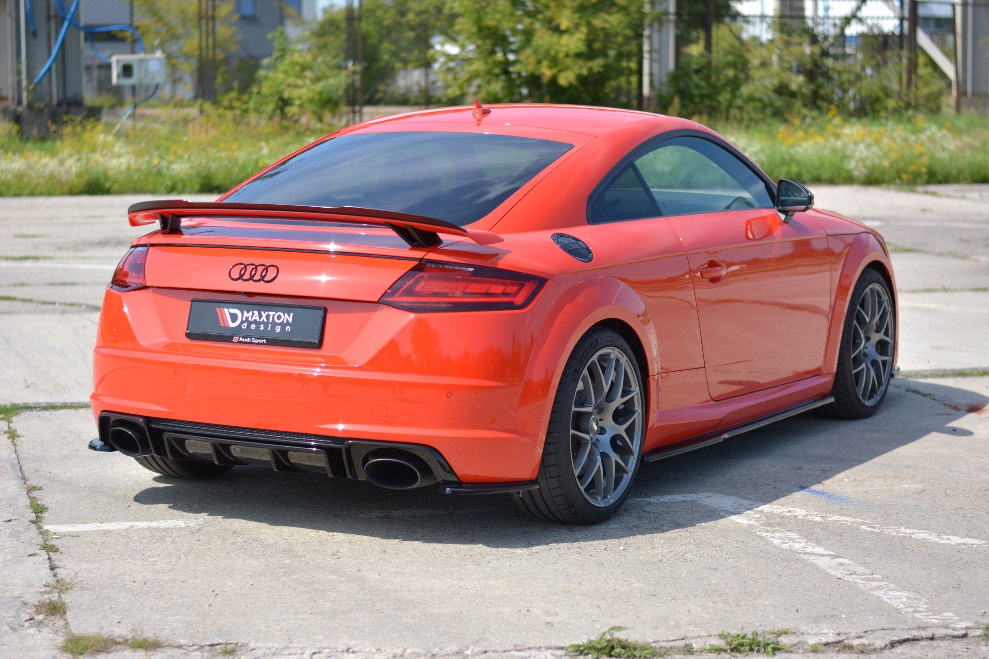 Rear Side Splitters Audi TT RS 8S