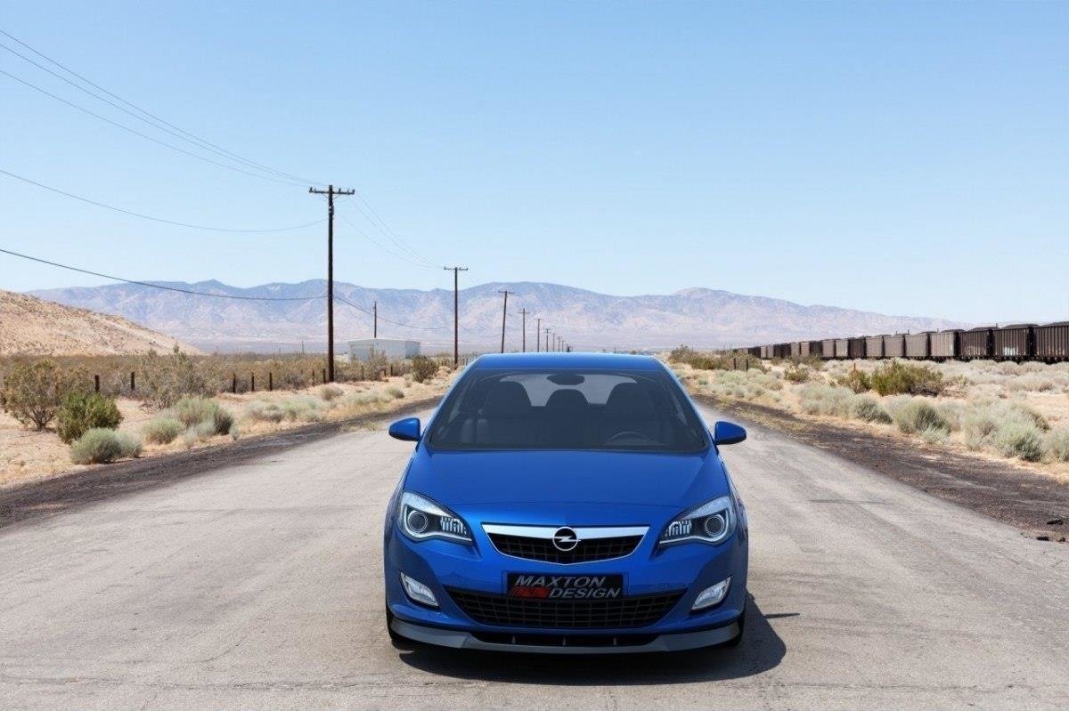 FRONT SPLITTER OPEL ASTRA J (pre-facelift)