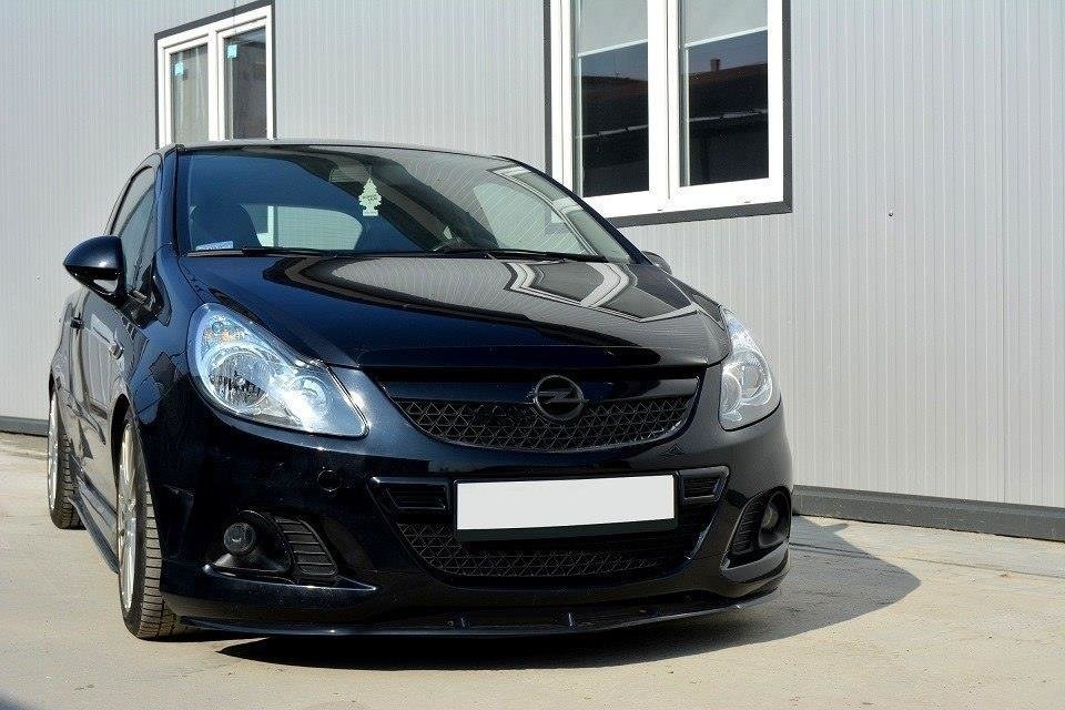 FRONT SPLITTER OPEL CORSA D (FOR OPC / VXR)