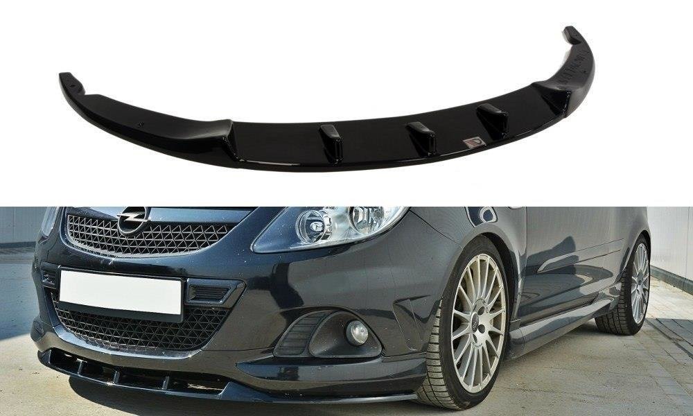 FRONT SPLITTER OPEL CORSA D NURBURG (FOR OPC / VXR BUMPER)