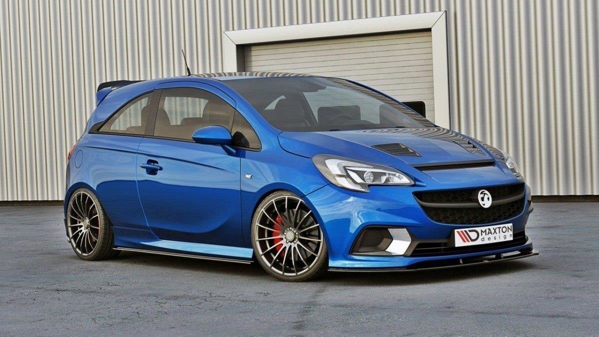 FRONT SPLITTER OPEL CORSA E OPC / VXR