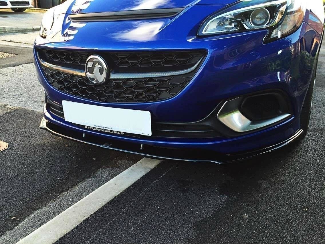 FRONT SPLITTER OPEL CORSA E OPC / VXR