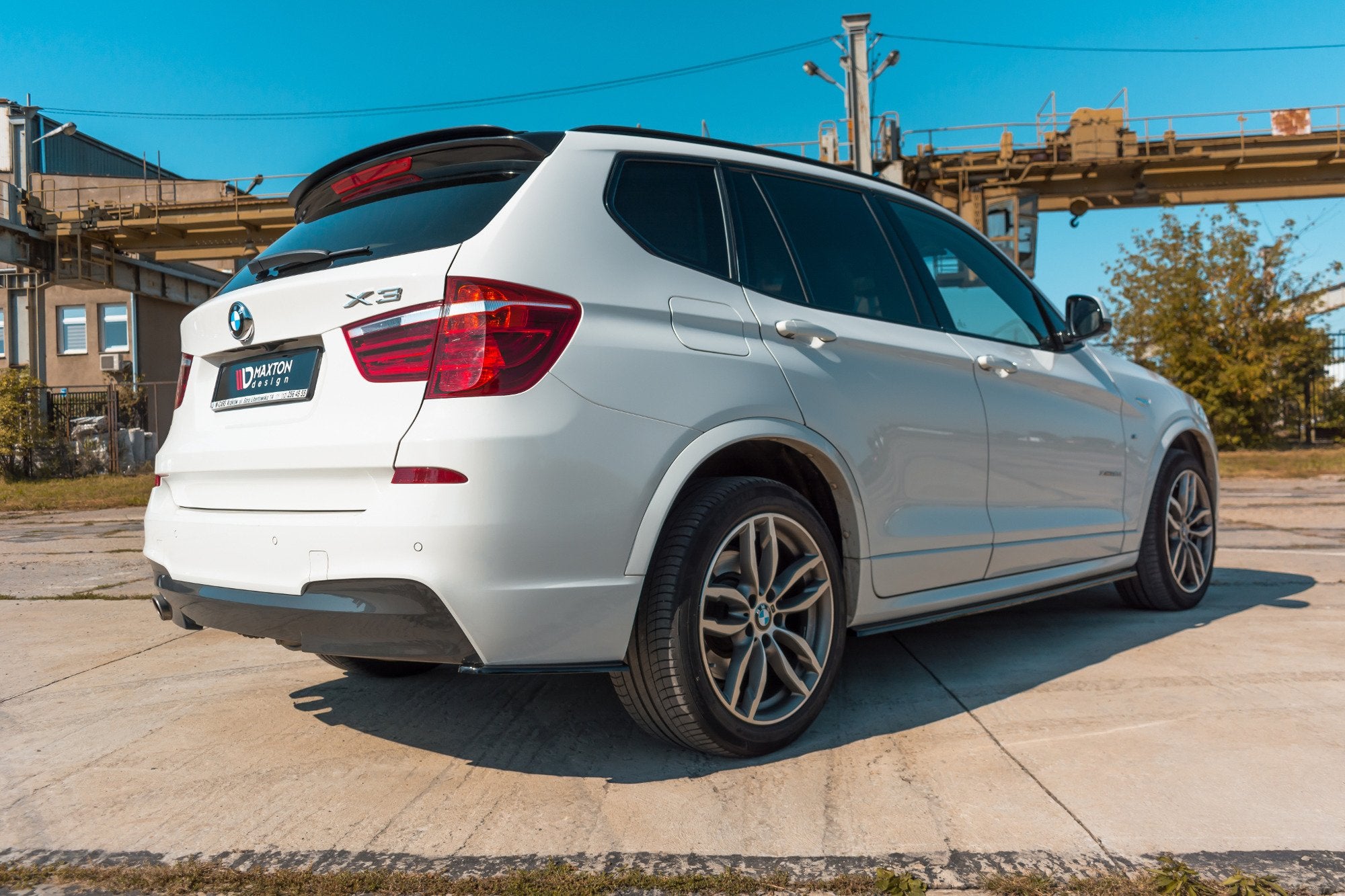 SIDE SKIRTS DIFFUSERS for BMW X3 F25 M-Pack Facelift