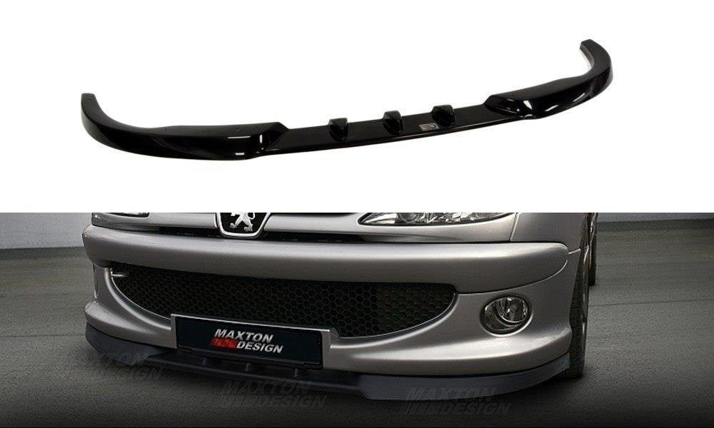 FRONT SPLITTER PEUGEOT 206 (for: CC, RC, GTI, S16, XSI, XS, SPORT)