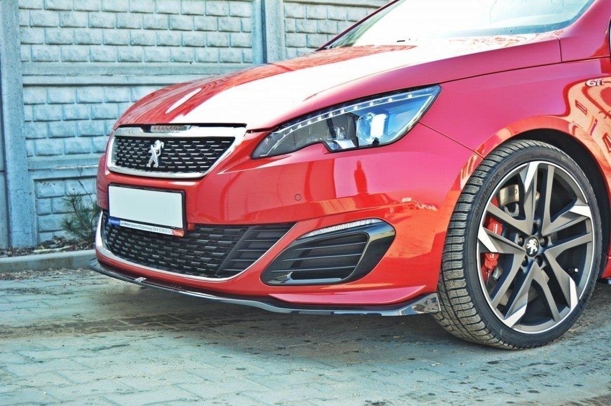 FRONT SPLITTER v.1 PEUGEOT 308 II GTI