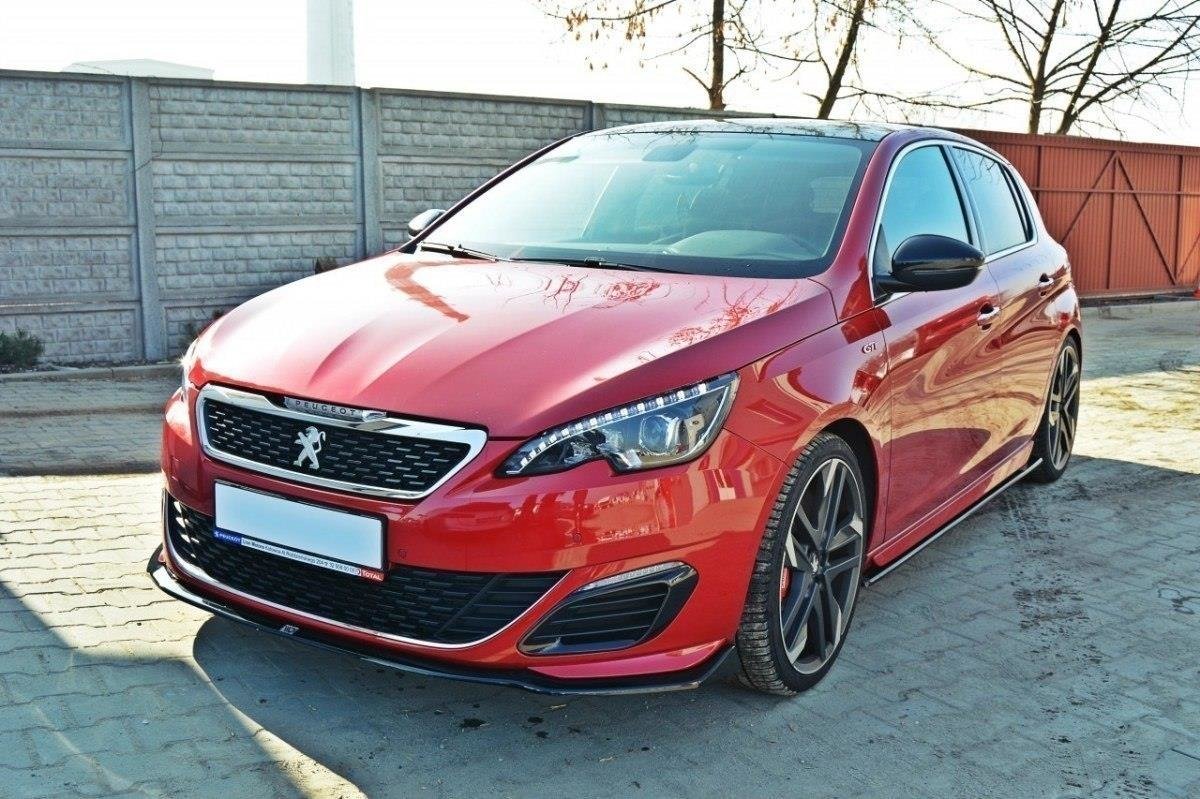 FRONT SPLITTER v.1 PEUGEOT 308 II GTI