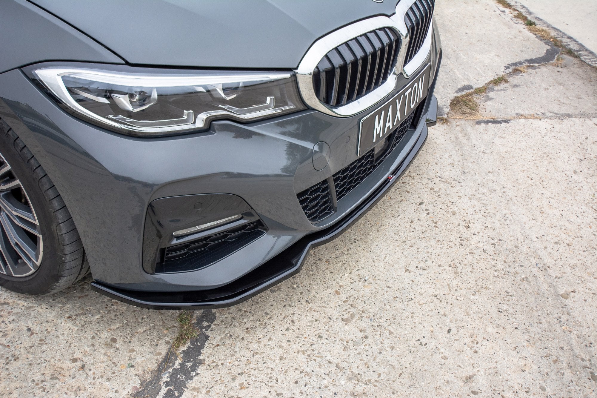 FRONT SPLITTER V.2 for BMW 3 G20 M-pack