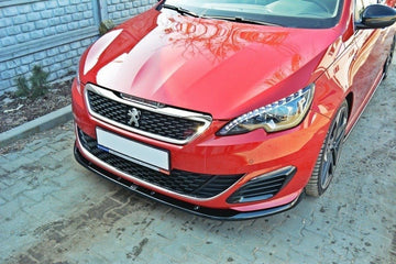 FRONT SPLITTER v.2 PEUGEOT 308 II GTI - 0