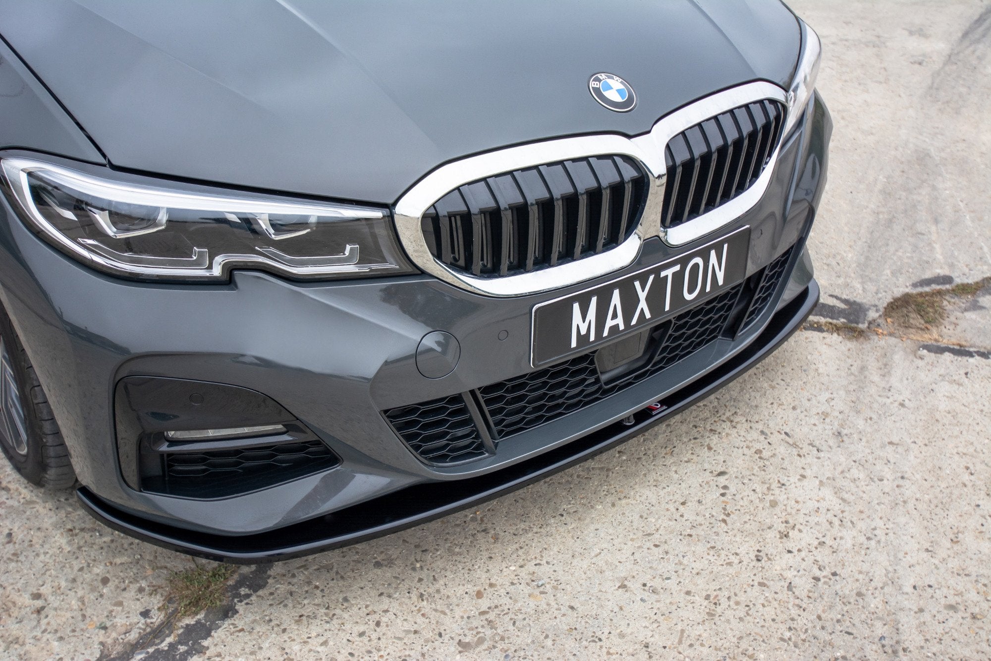 FRONT SPLITTER V.3 for BMW 3 G20 M-pack