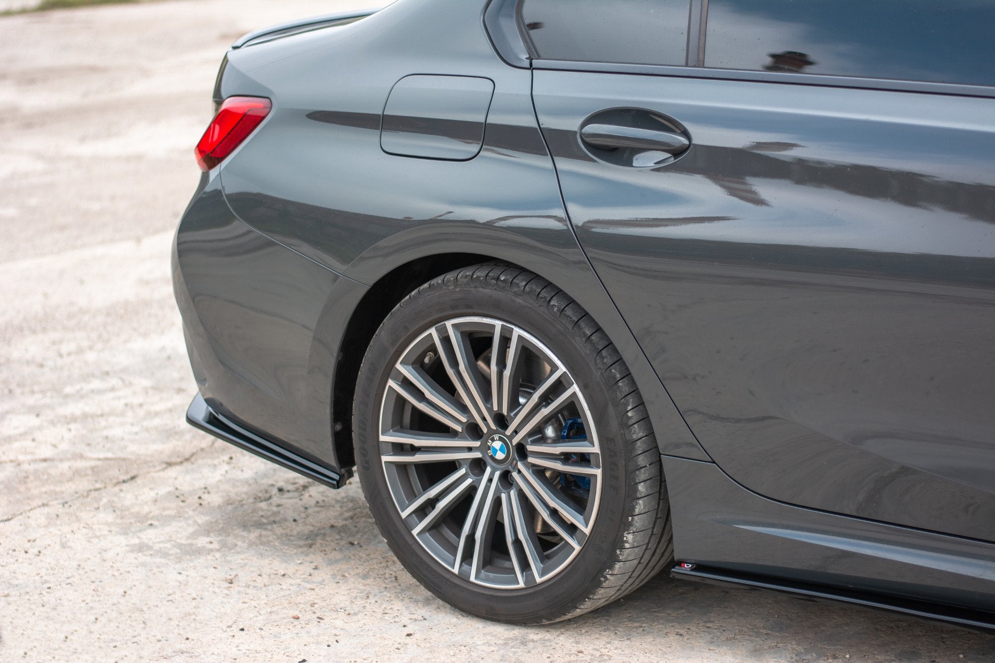 REAR SIDE SPLITTERS for BMW 3 G20 M-pack