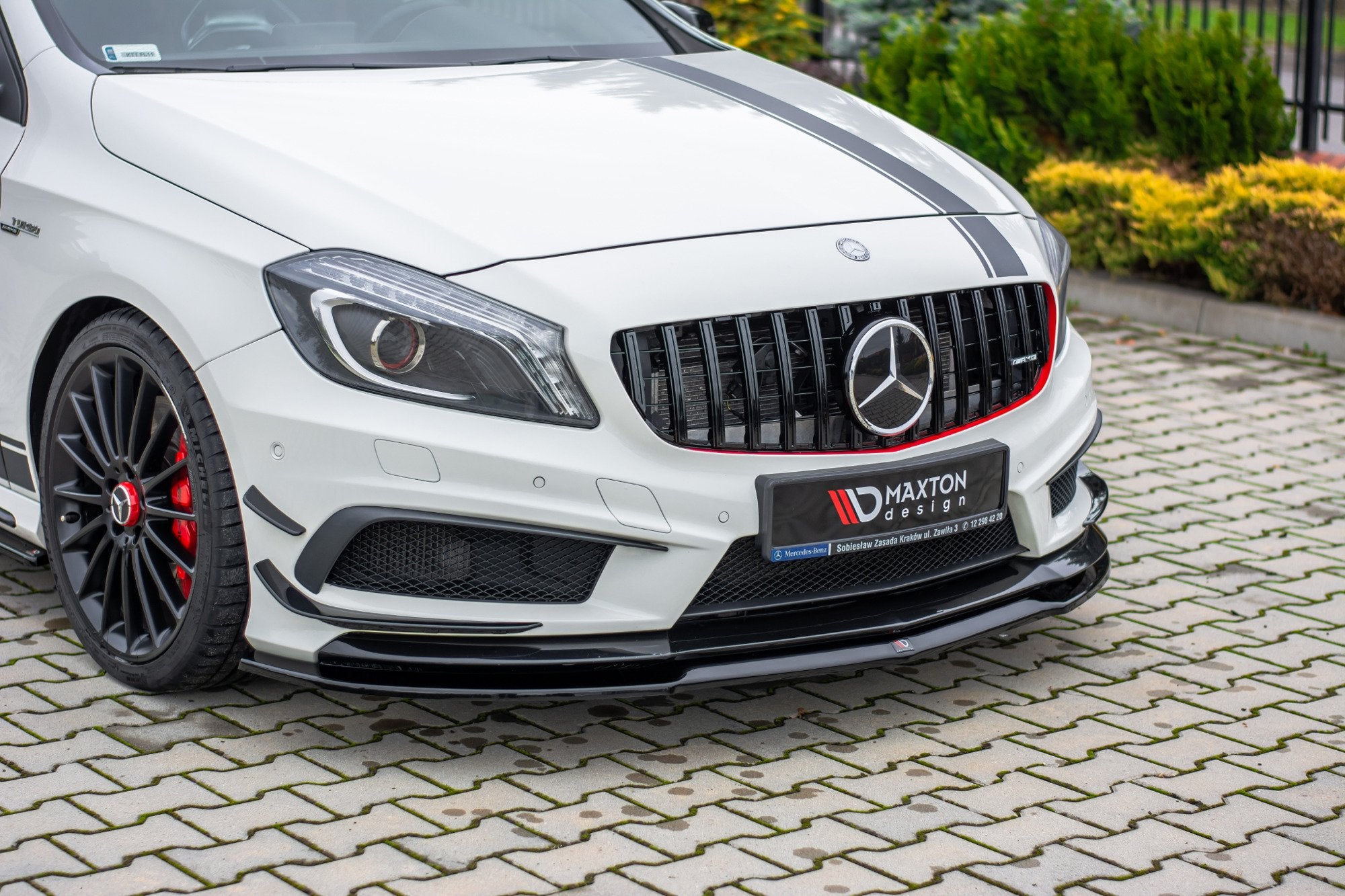 FRONT SPLITTER Mercedes A45 AMG W176