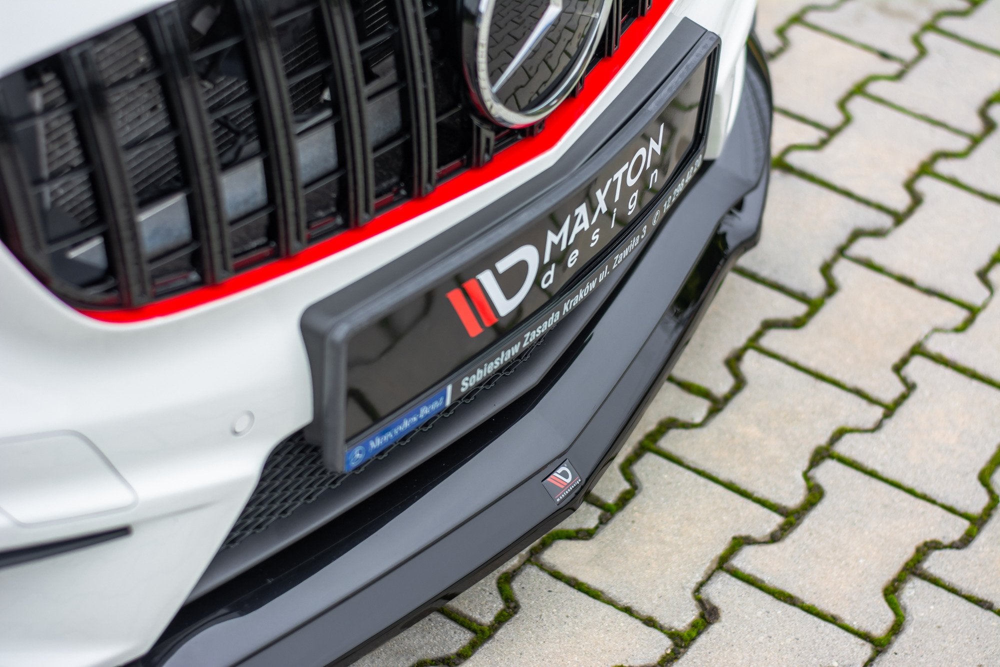 FRONT SPLITTER Mercedes A45 AMG W176